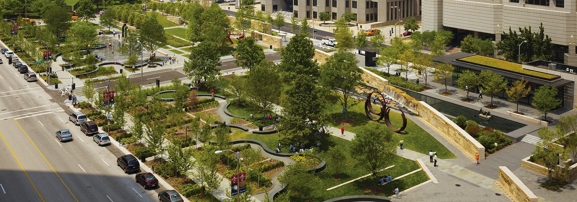 Citygarden Sculpture Park | TCLF